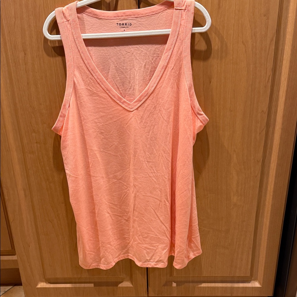 Torrid Coral Buttery Soft  Tank Top for Women